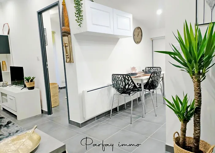 شقة Agreable Et Moderne 2 Pieces ~ Confort Et Design كليرمونت-فيراند